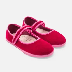 Chaussons|Chaussures En Toiles-Jacadi Ballerines enfant fille - BORDEAUX