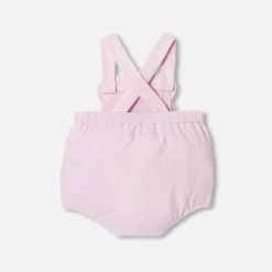Combinaison, Barboteuse Et Ensemble-Jacadi Barboteuse bébé fille - ROSE POUDRE CLAIR