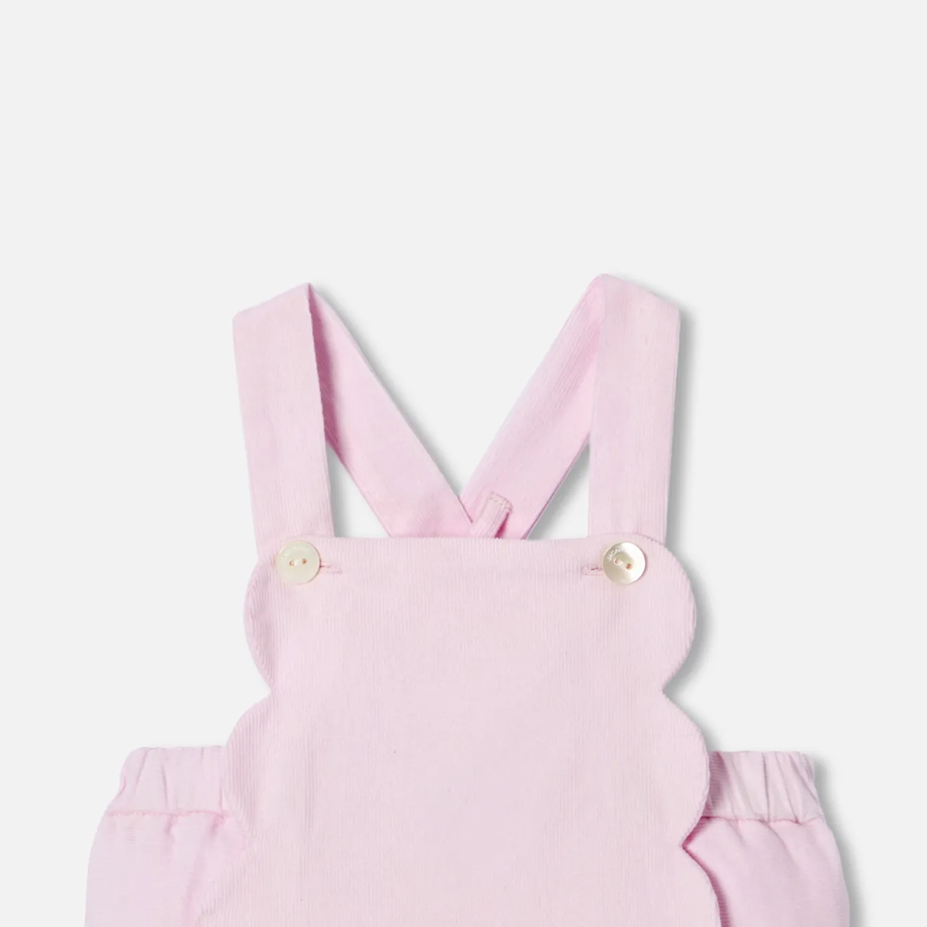 Combinaison, Barboteuse Et Ensemble-Jacadi Barboteuse bébé fille - ROSE POUDRE CLAIR