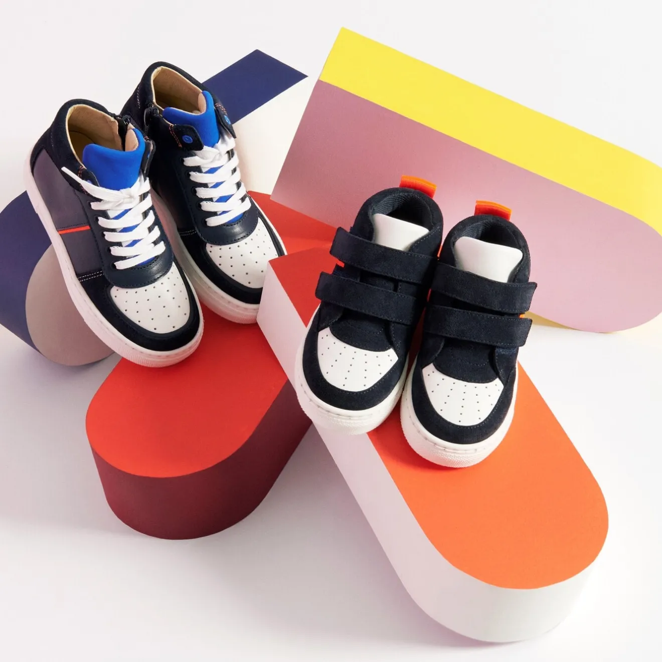 Baskets Et Tennis|Chaussures-Jacadi Baskets montantes bébé garçon - marine MARINE JACADI