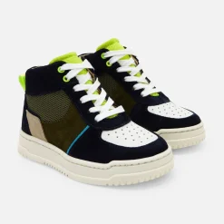 Baskets Et Tennis|Chaussures-Jacadi Baskets montantes enfant garçon - BLEU