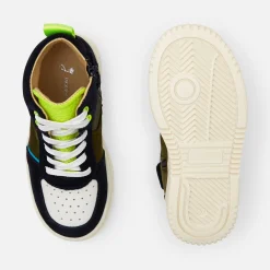 Baskets Et Tennis|Chaussures-Jacadi Baskets montantes enfant garçon - BLEU