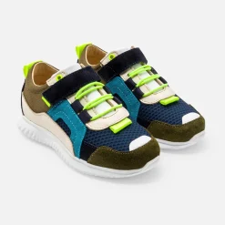 Baskets Et Tennis|Chaussures-Jacadi Baskets running enfant garçon - KAKI