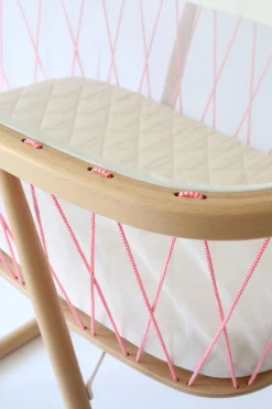 Mobilier|Couffins Et Berceaux-Jacadi Berceau Kumi Charlie Crane - ROSE/GRIS