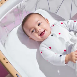 Mobilier|Couffins Et Berceaux-Jacadi Berceau Kumi Charlie Crane - MARINE/GRIS