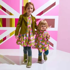 Manteau, Doudoune Et Veste-Jacadi Blazer enfant fille en velours lisse - VERT OLIVE