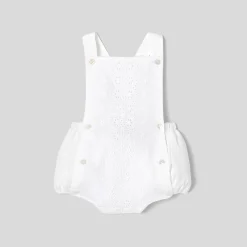 Combinaison, Barboteuse Et Ensemble-Jacadi Bloomer bébé fille en popeline - blanc BLANC JACADI