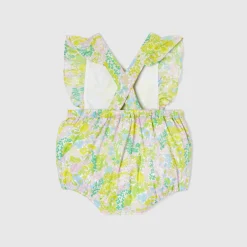 Combinaison, Barboteuse Et Ensemble-Jacadi Bloomer bébé fille en tissu Liberty - lore BLANC/MULTICO