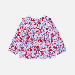 Blouse-Jacadi Blouse bébé fille en tissu Liberty - lore BLANC/MULTICO