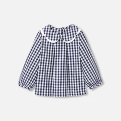 Blouse-Jacadi Blouse bébé fille en vichy - BLEU/BLANC