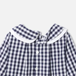 Blouse-Jacadi Blouse bébé fille en vichy - BLEU/BLANC