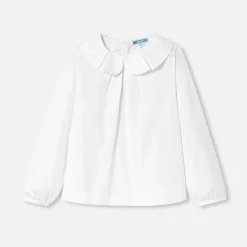 Blouse Et Chemise-Jacadi Blouse en popeline enfant fille - blanc BLANC JACADI
