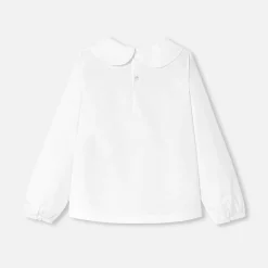 Blouse Et Chemise-Jacadi Blouse en popeline enfant fille - blanc BLANC JACADI
