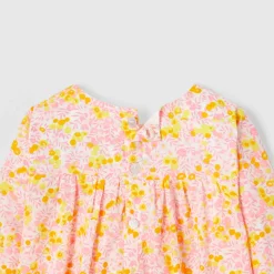 Blouse-Jacadi Blouse en tissu Liberty enfant fille - x Tohana - lore JAUNE/MULTICO