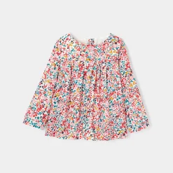 Blouse-Jacadi Blouse en tissu Liberty enfant fille - x Tohana - lore MULTICO