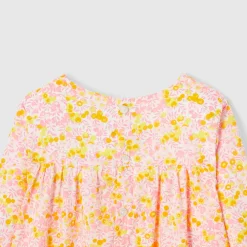 Blouse Et Chemise-Jacadi Blouse en tissu Liberty enfant fille - x Tohana - lore JAUNE/MULTICO