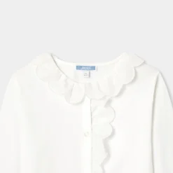 Blouse Et Chemise-Jacadi Blouse enfant fille en jersey - blanc BLANC JACADI