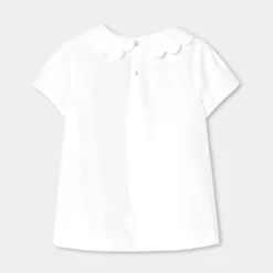 Blouse Et Chemise-Jacadi Blouse enfant fille en popeline - blanc BLANC JACADI