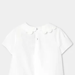 Blouse Et Chemise-Jacadi Blouse enfant fille en popeline - blanc BLANC JACADI