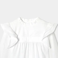 Blouse Et Chemise-Jacadi Blouse enfant fille en popeline - blanc BLANC JACADI