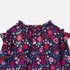 Blouse Et Chemise-Jacadi Blouse enfant fille en tissu Liberty - lore MARINE/MULTICO