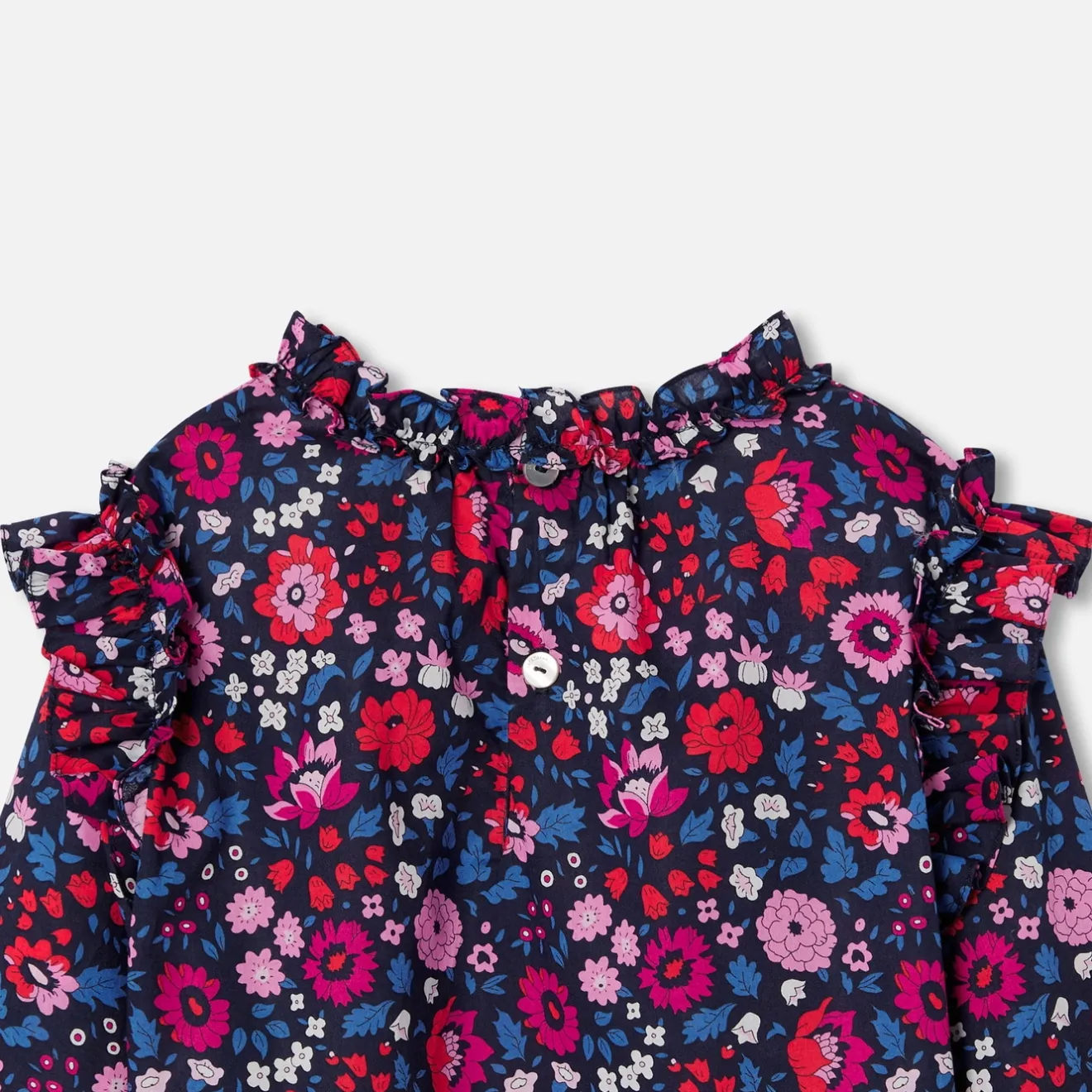 Blouse Et Chemise-Jacadi Blouse enfant fille en tissu Liberty - lore MARINE/MULTICO