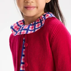 Blouse Et Chemise-Jacadi Blouse enfant fille en vichy - lore BLANC/MULTICO