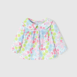 Doudou, Peluche|Eveil, Doudou Et Peluche-Jacadi Blouse pour peluche lapin moyen modèle - lore BLANC/MULTICO