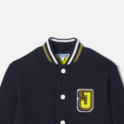 Pull, Sweat Et Cardigan|Pull, Sweat Et Cardigan-Jacadi Blouson Teddy enfant - marine MARINE JACADI