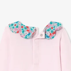 Body-Jacadi Body bébé fille à col en Tissu Liberty - rose poudre ROSE POUDRE JACADI