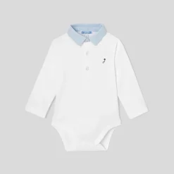 Body-Jacadi Body bébé garçon à col Oxford - blanc BLANC JACADI