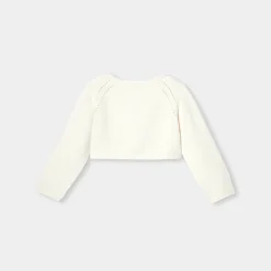 Pull, Sweat Et Cardigan-Jacadi Boléro bébé fille cérémonie - blanc doux BLANC DOUX JACADI