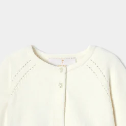 Pull, Sweat Et Cardigan-Jacadi Boléro bébé fille cérémonie - blanc doux BLANC DOUX JACADI