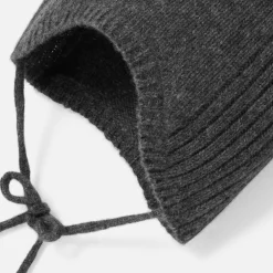 Accessoires-Jacadi Bonnet bébé en cachemire - gris anthracite GRIS ANTHRACITE JACADI