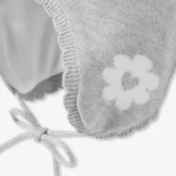 Accessoires-Jacadi Bonnet bébé fille - gris chine clair GRIS CHINE CLAIR JACADI