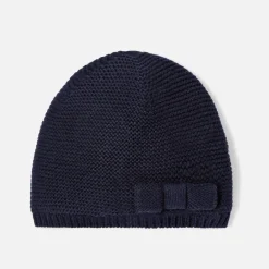 Accessoires-Jacadi Bonnet bébé fille - marine MARINE JACADI