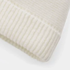 Accessoires-Jacadi Bonnet bébé fille en cachemire - blanc BLANC JACADI