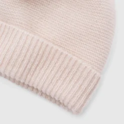 Accessoires-Jacadi Bonnet bébé fille en cachemire - rose poudre ROSE POUDRE JACADI