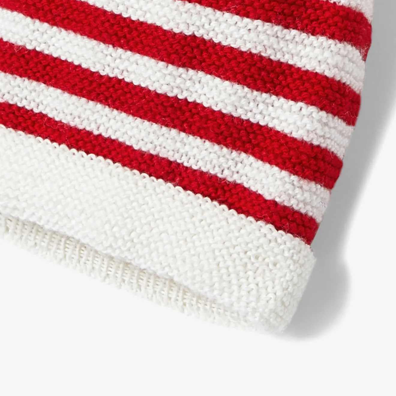 Accessoires-Jacadi Bonnet Love Maille Collection Solidaire - BLANC/ROUGE