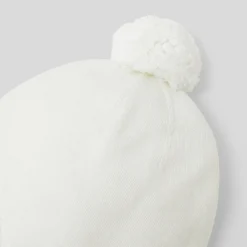 Accessoires-Jacadi Bonnet uni bébé - blanc doux BLANC DOUX JACADI