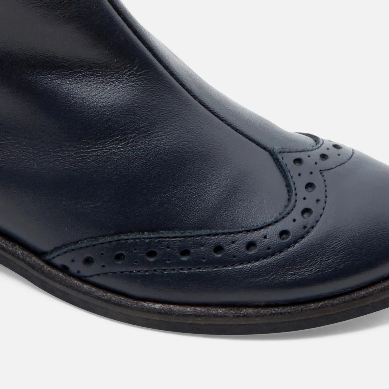 Chaussures|Boots Et Botillons-Jacadi Boots enfant fille en cuir MARINE JACADI