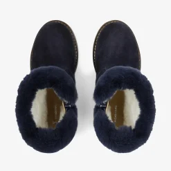 Chaussures Fourrées|Chaussures-Jacadi Boots fourrées enfant fille - marine MARINE JACADI