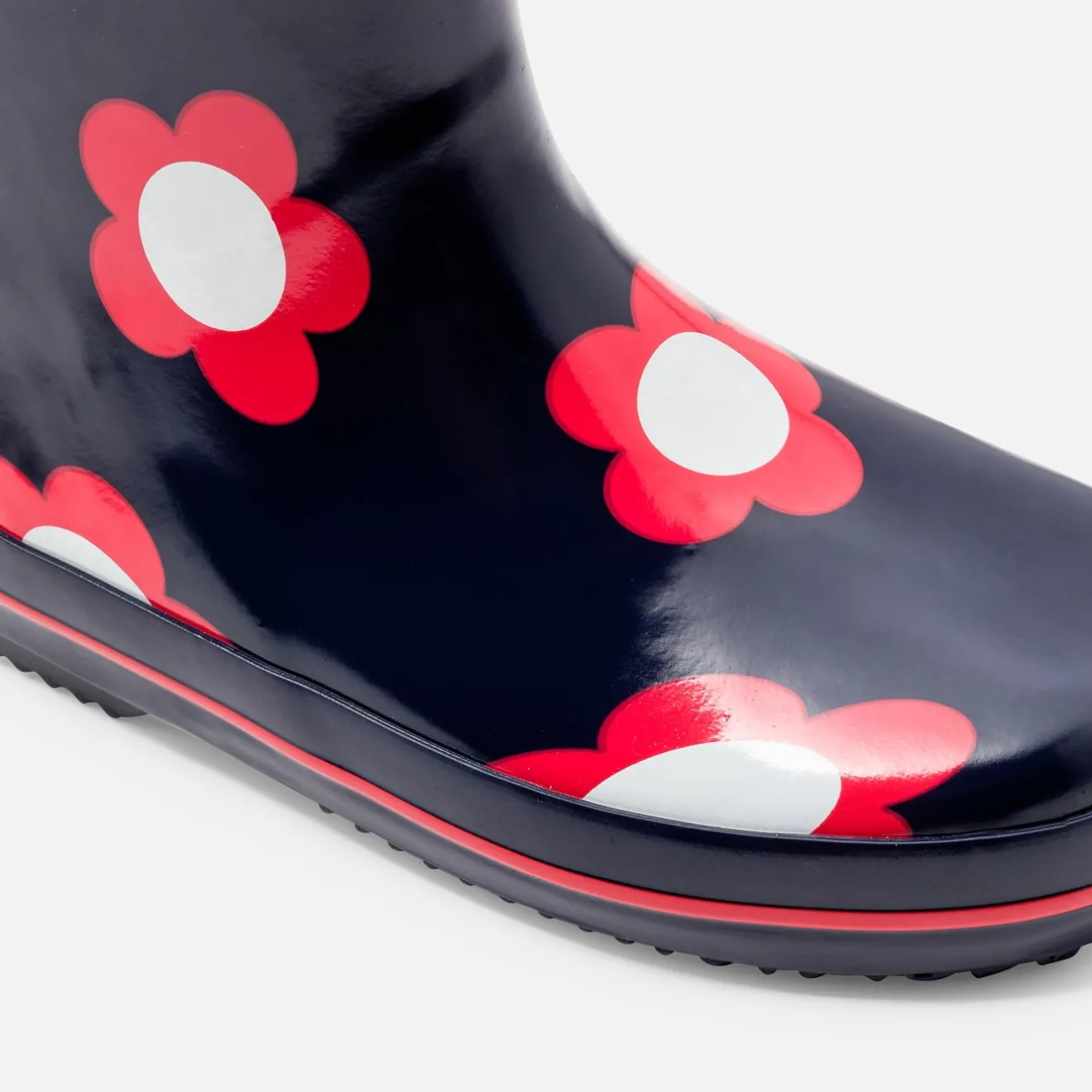 Bottes|Chaussures-Jacadi Bottes de pluie enfant fille - MARINE/ROUGE