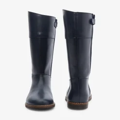 Chaussures|Bottes-Jacadi Bottes enfant fille en cuir - marine MARINE JACADI