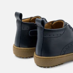 Boots Et Bottillons-Jacadi Bottillons bébé garçon en cuir - marine MARINE JACADI