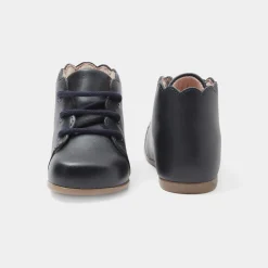 Boots Et Botillons|Chaussures-Jacadi Bottillons premiers pas bébé fille - marine MARINE JACADI