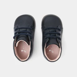 Boots Et Botillons|Chaussures-Jacadi Bottillons premiers pas bébé fille - marine MARINE JACADI
