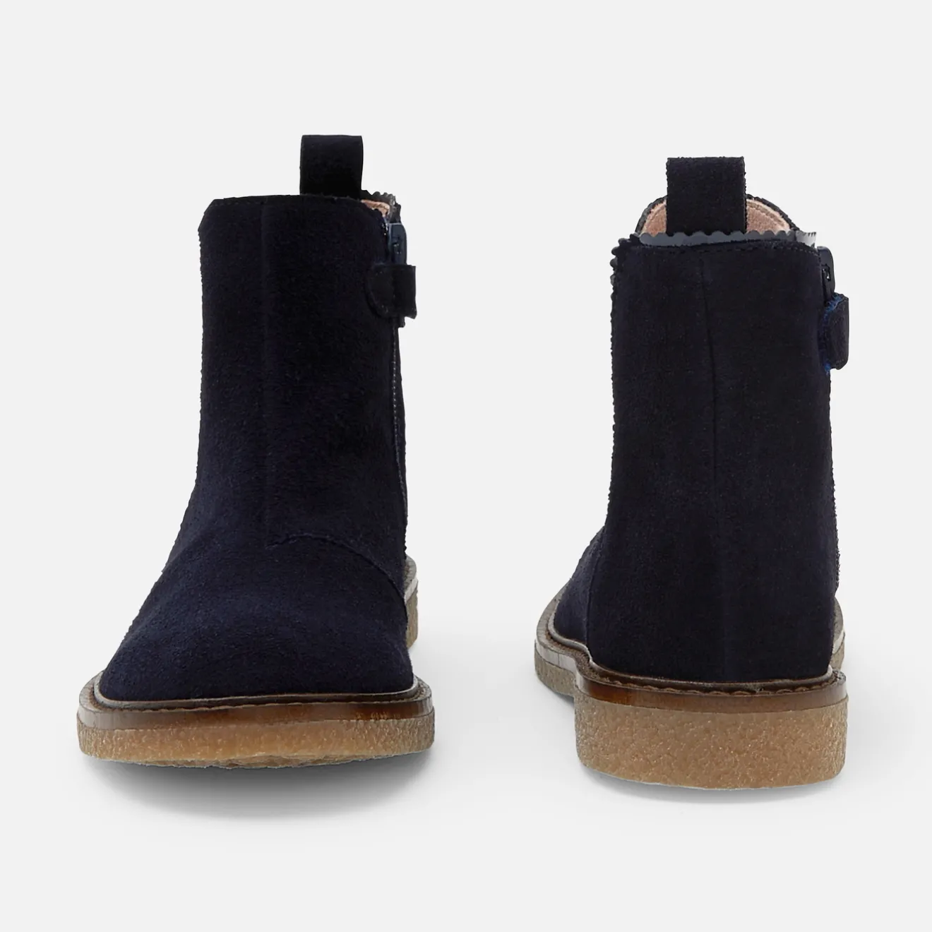 Boots Et Botillons|Chaussures-Jacadi Bottines enfant fille en cuir - marine MARINE JACADI