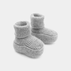 Accessoires-Jacadi Bottons bébé en cachemire - gris chine clair GRIS CHINE CLAIR JACADI