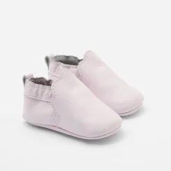 Accessoires-Jacadi Bottons bébé fille en cuir - ROSE